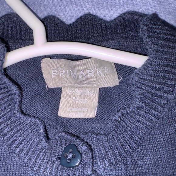 Primark Dark Blue Kids Cardigan - Picture 2 of 3